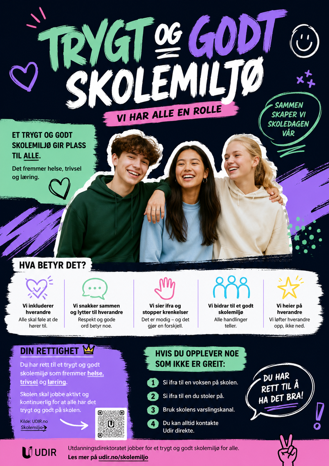 Trygt og godt skolemiljø